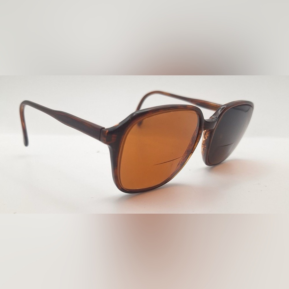 Vintage Brown Oval Sunglasses Frames Only